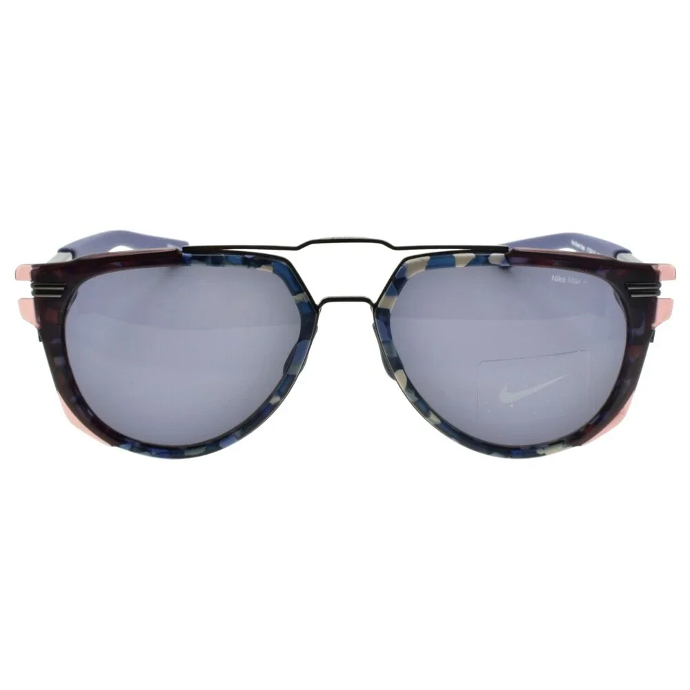 Nike Electric Daze IF1009X 400 Aviator Sunglasses Blue / Blue Tortoise